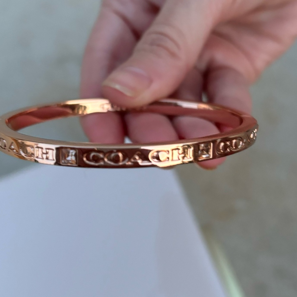 Coach Rose Gold bracelet